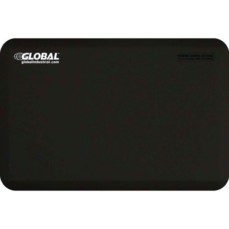 GLOBAL INDUSTRIAL Black, 3 in L x 3/4 Thick B2395847
